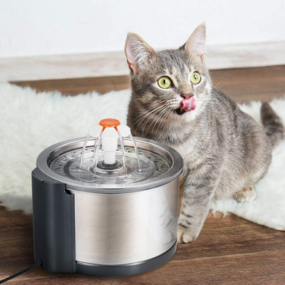 Lowkey Paws Cat Water Fountain | Quiet 4-Stage Filter
