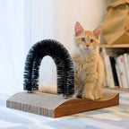 Lowkey Paws Cat Self Groomer | Scratcher Pad