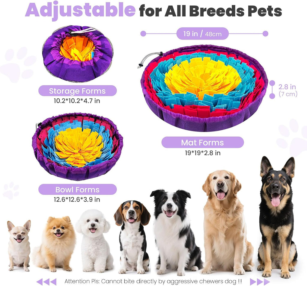 Lowkey Paws Snuffle Mat | Slow Feeder Toy