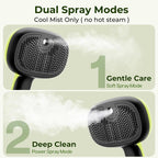 Lowkey Paws Steam Brush | Self-Cleaning 