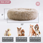Lowkey Paws Donut Bed | Cozy Calming Cuddler 20"