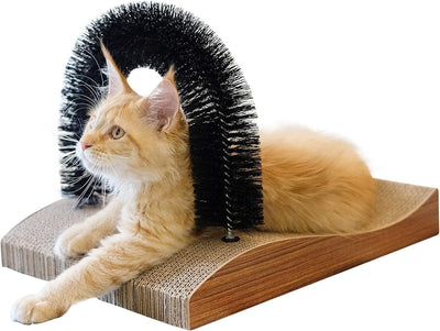 Lowkey Paws Cat Self Groomer | Scratcher Pad