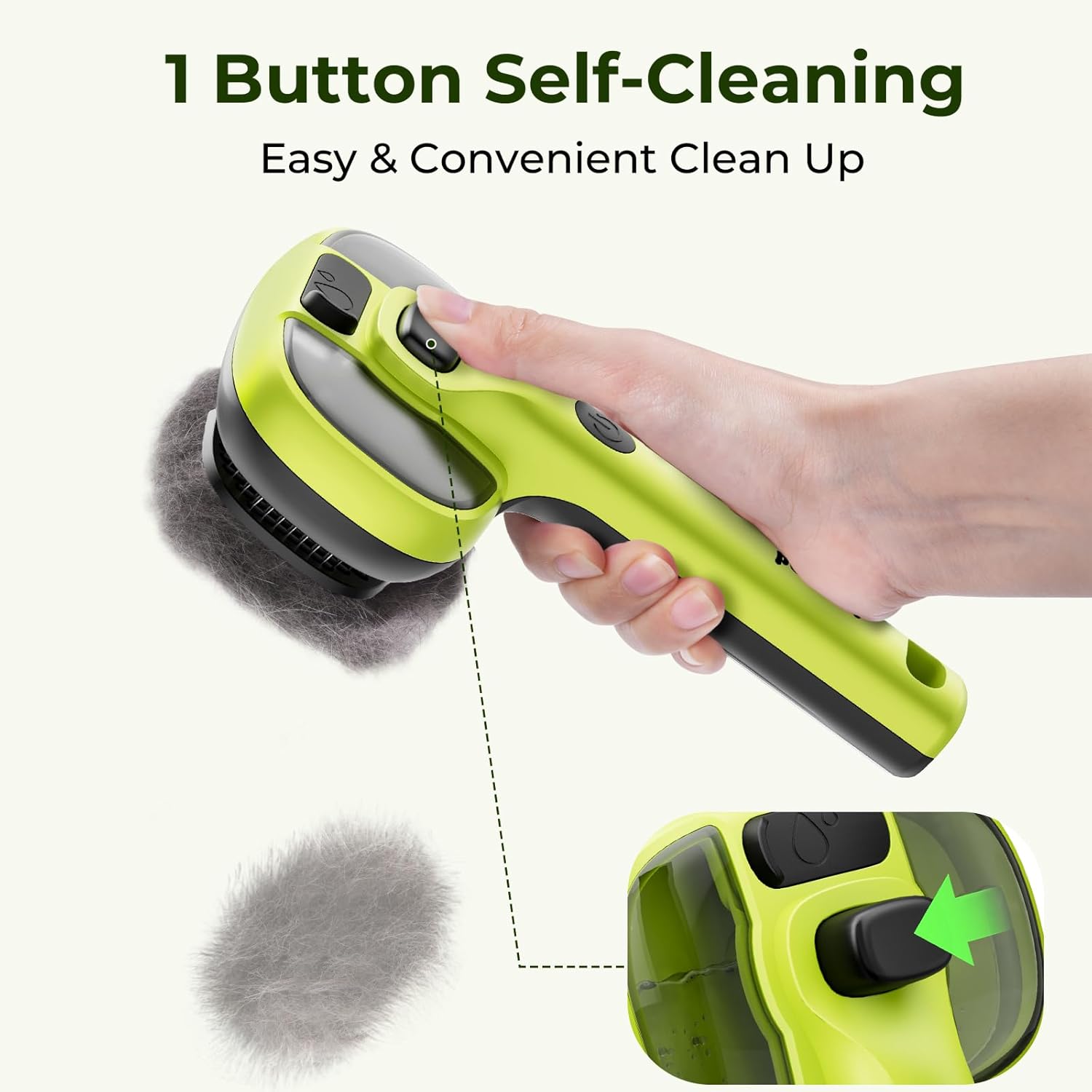 Lowkey Paws Steam Brush | Self-Cleaning 