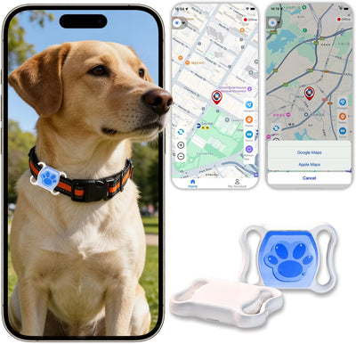 Lowkey Paws GPS Tracker | No Monthly Fee, Real-Time Tracking