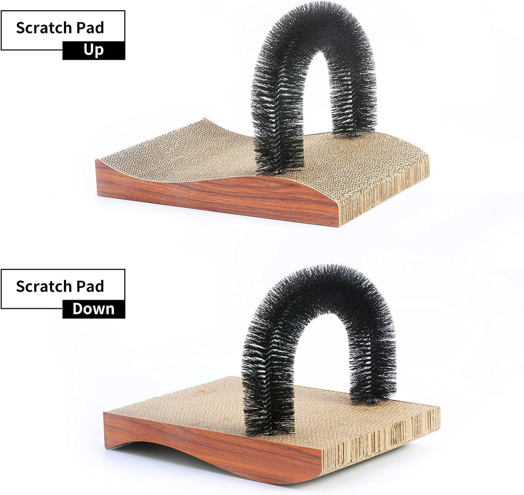 Lowkey Paws Cat Self Groomer | Scratcher Pad