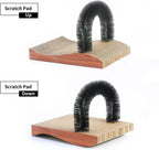 Lowkey Paws Cat Self Groomer | Scratcher Pad