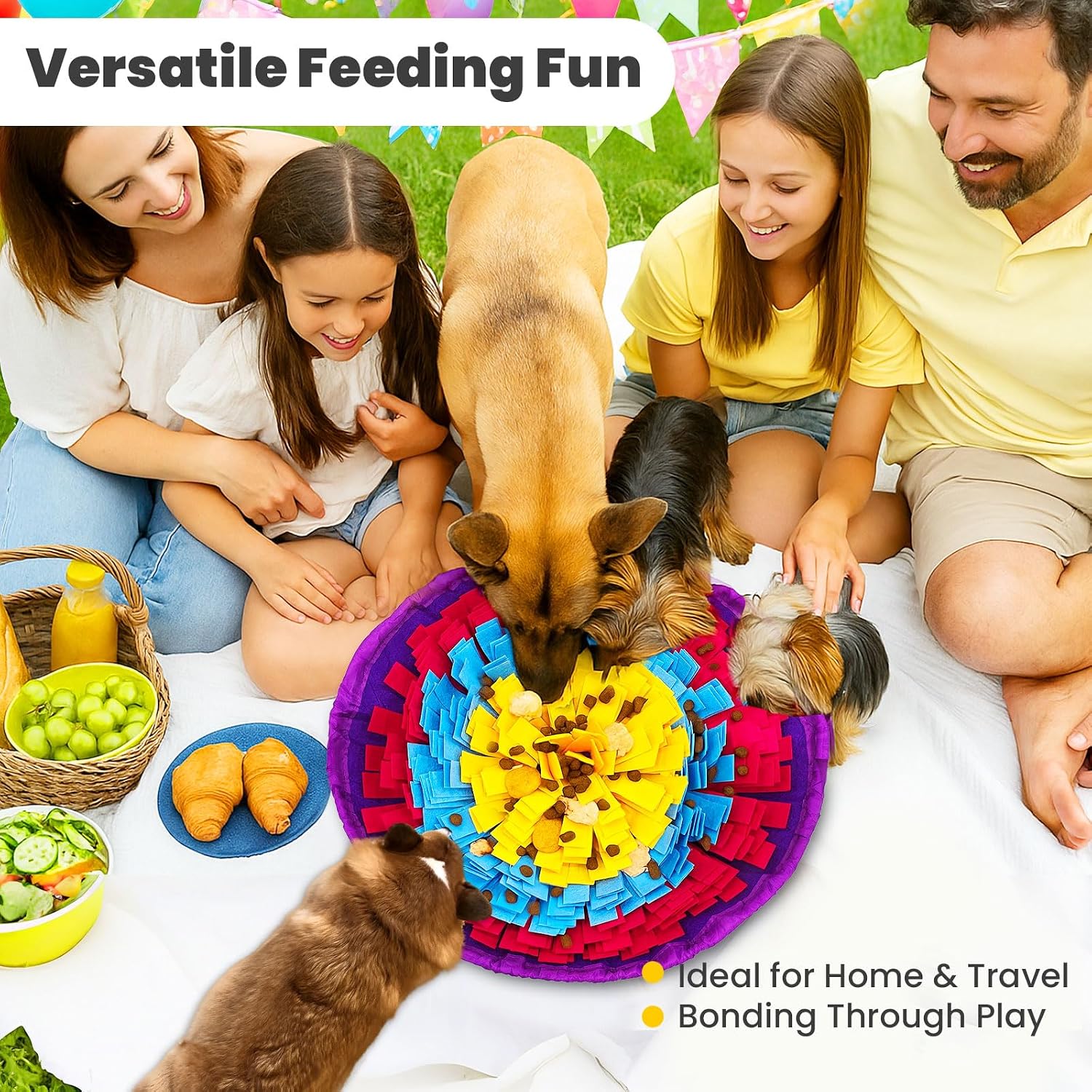 Lowkey Paws Snuffle Mat | Slow Feeder Toy