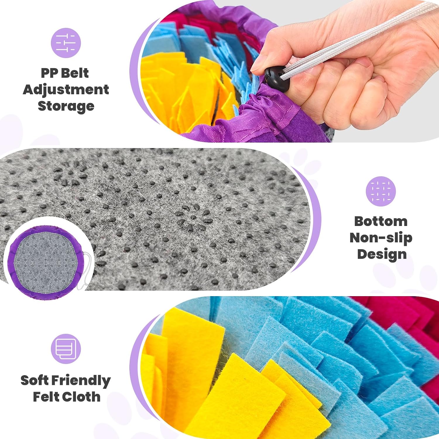 Lowkey Paws Snuffle Mat | Slow Feeder Toy